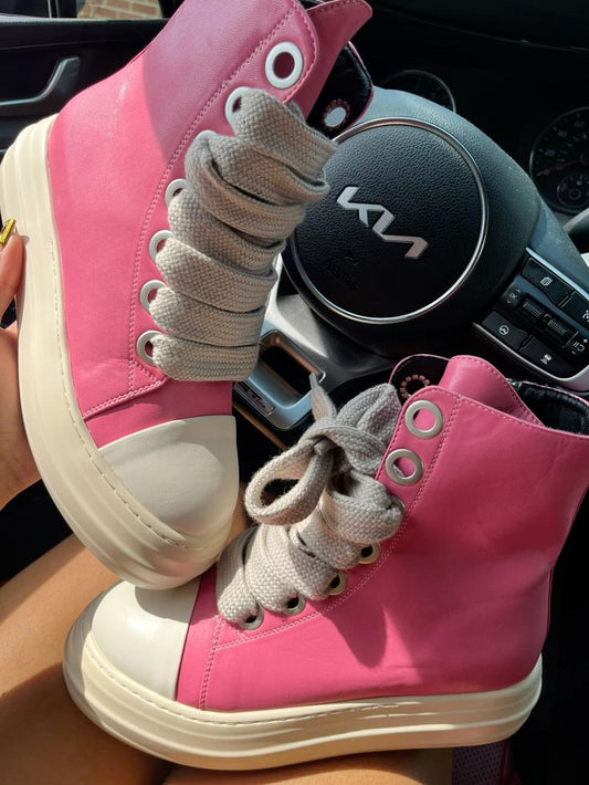 Pink Fashion Boots